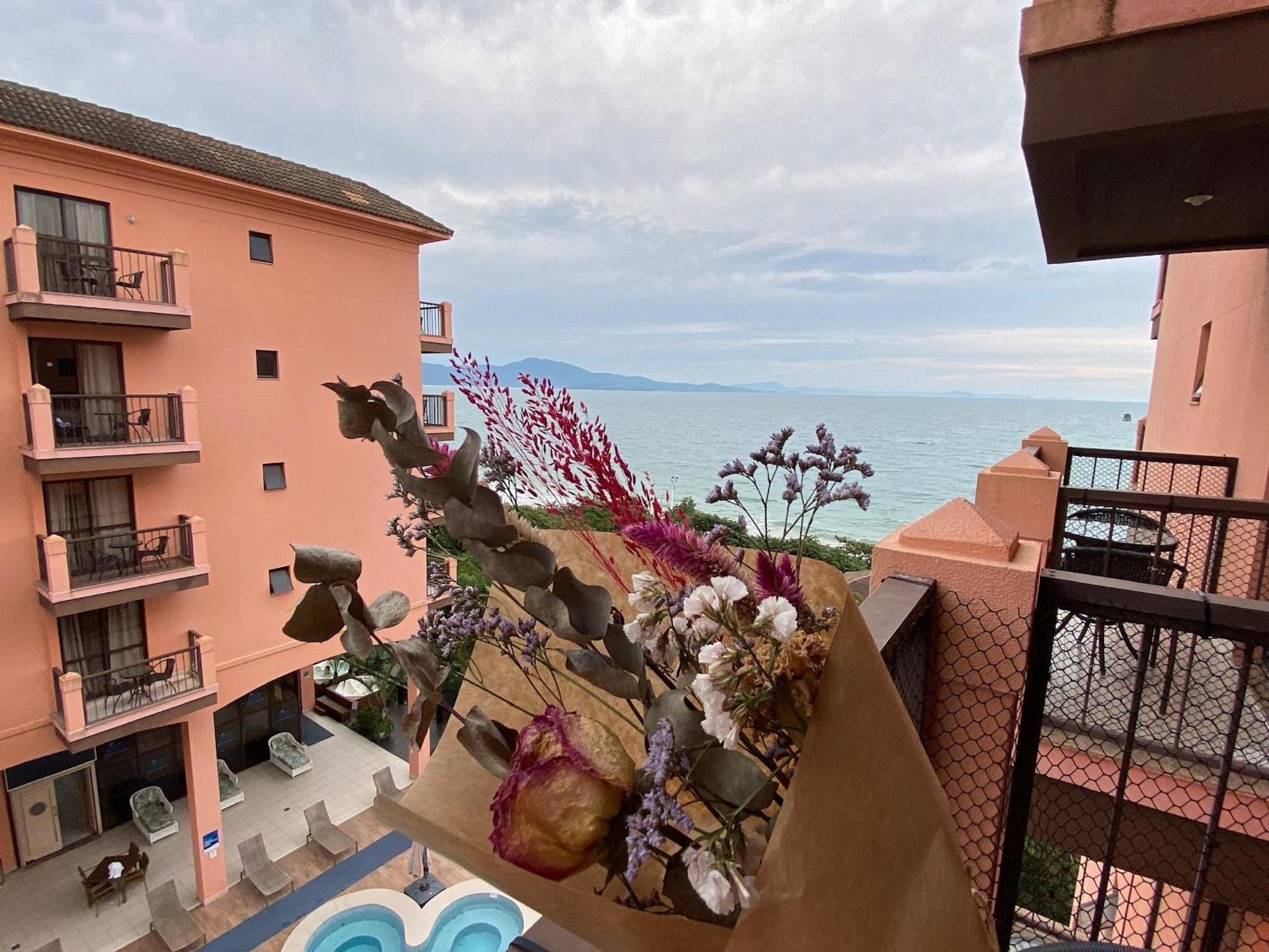 Resort Pe Na Areia - Studios Direto Com Proprietario Jbvjr フロリアノポリス エクステリア 写真