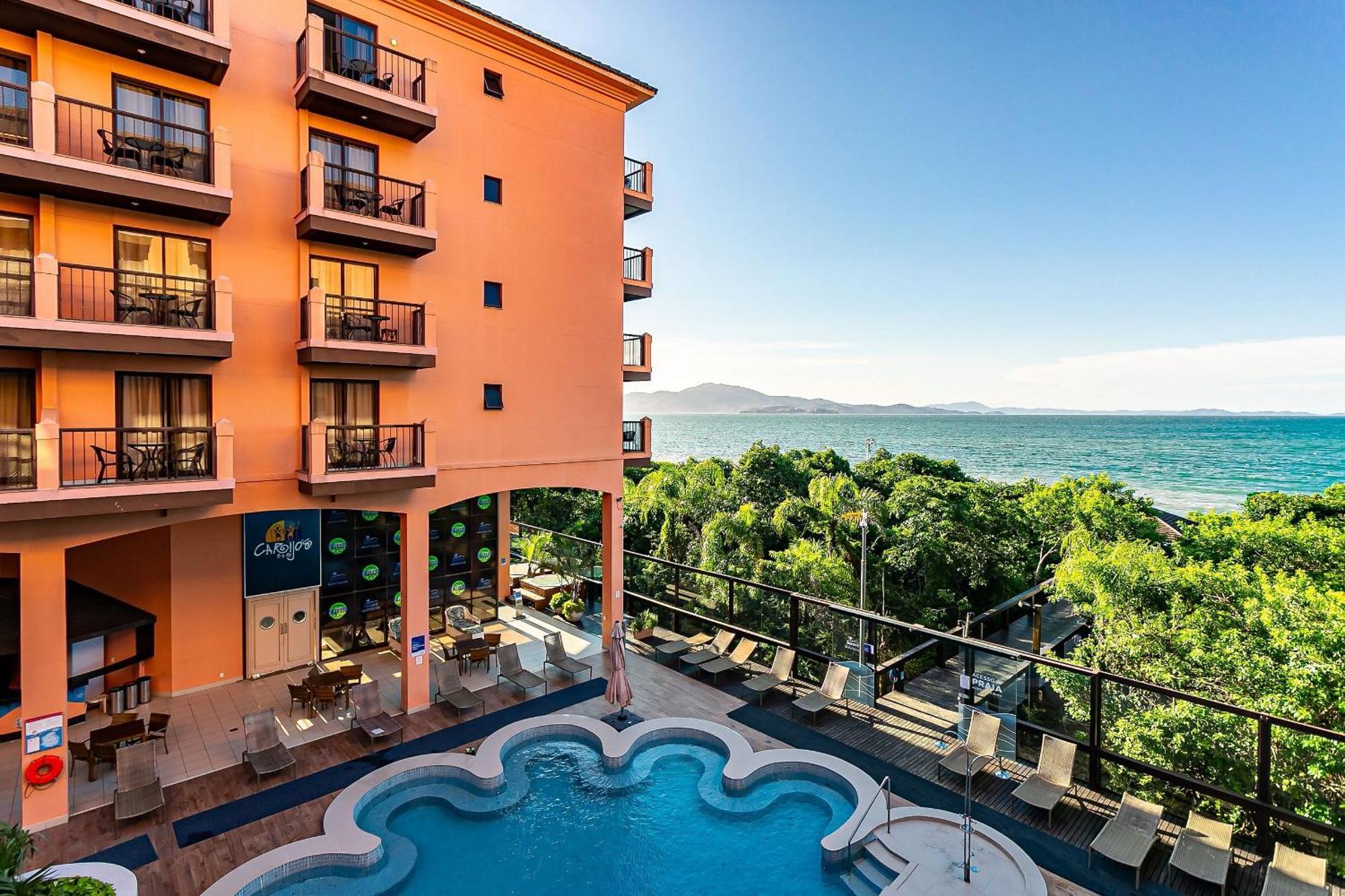 Resort Pe Na Areia - Studios Direto Com Proprietario Jbvjr フロリアノポリス エクステリア 写真